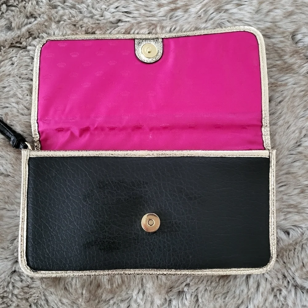 Juicy Couture Tweed Cat Clutch Wrislet - Picture 6 of 8